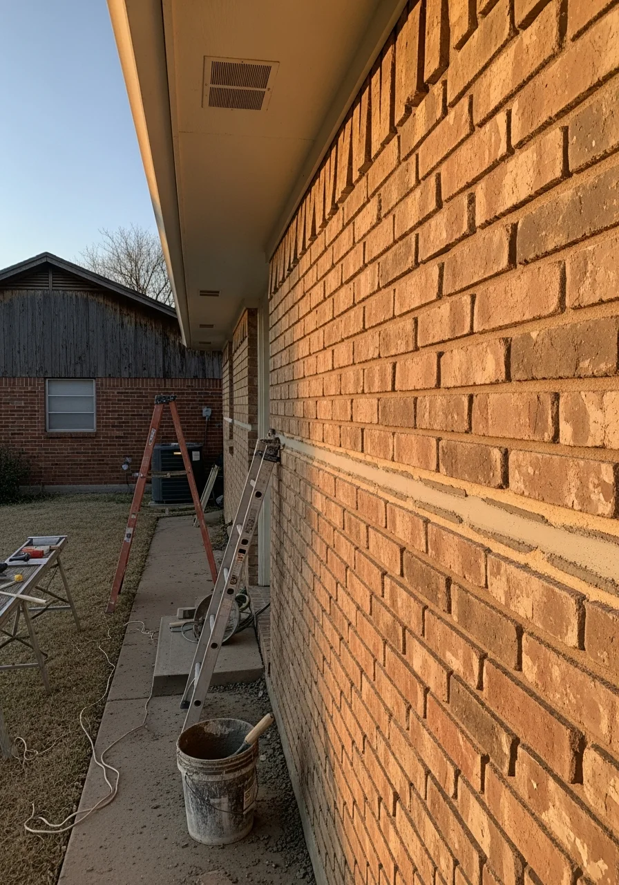 Detailed image of professional workmanship on a Garland home's exterior or feature.