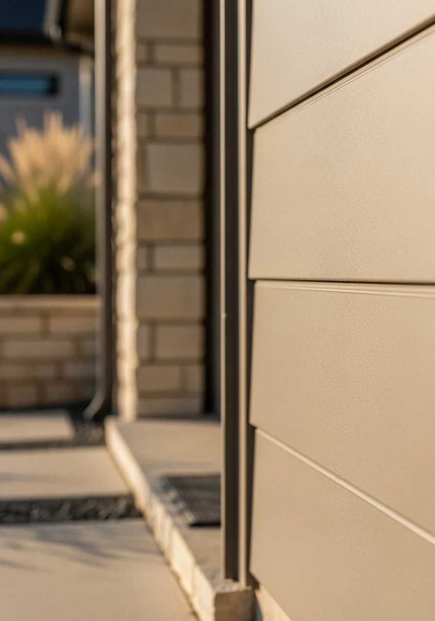 Close-up of quality craftsmanship on a Plano home's exterior or structural element.